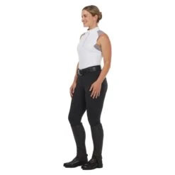 Kerrits Women's Affinity Pro Sleeveless Show Shirt - Rosedust/Rose Floral -Tack Of The Day Store 891706 800 800