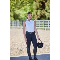 Kerrits Women's Affinity Pro Sleeveless Show Shirt - Rosedust/Rose Floral -Tack Of The Day Store 891708 800 800