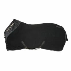 Back On Track Supreme Fleece Blanket W/D-Rings - Black