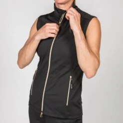 Back On Track Women's Hera Athletic Vest - Black -Tack Of The Day Store 895420 800 800