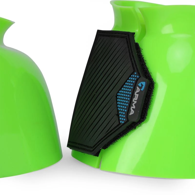 Shires ARMA Smooth Gloss Bell Boot - Green 2 Shires ARMA Smooth Gloss Bell Boot - Green - Image 2