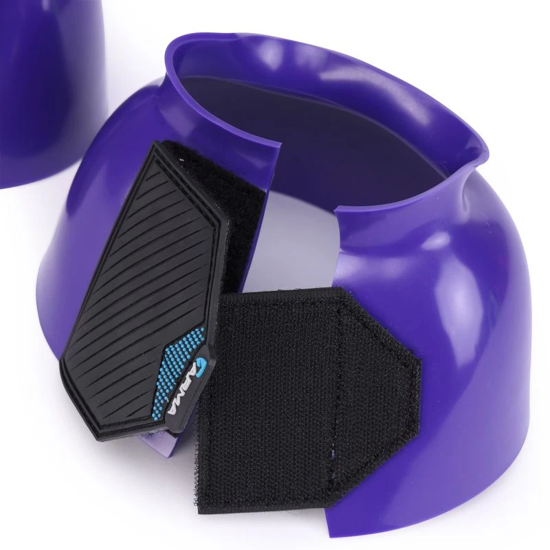 Shires ARMA Smooth Gloss Bell Boot - Purple 2 Shires ARMA Smooth Gloss Bell Boot - Purple - Image 2
