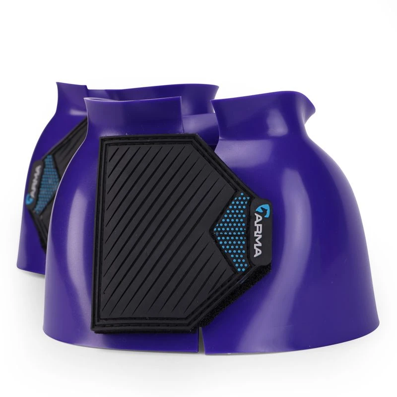 Shires ARMA Smooth Gloss Bell Boot - Purple 3 Shires ARMA Smooth Gloss Bell Boot - Purple - Image 3