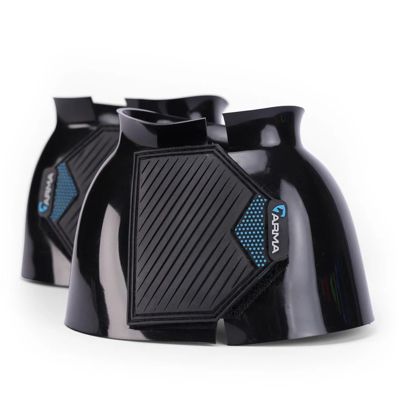 Shires ARMA Smooth Gloss Bell Boot - Black 2 Shires ARMA Smooth Gloss Bell Boot - Black - Image 2