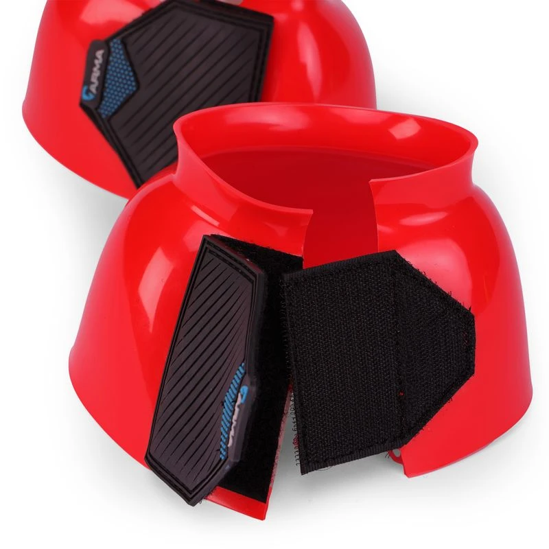 Shires ARMA Smooth Gloss Bell Boot - Red 4 Shires ARMA Smooth Gloss Bell Boot - Red - Image 4