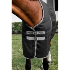 Rambo Stable Blanket 200g - Black/Thunderstorm Grey/Silver -Tack Of The Day Store 900592 800 800