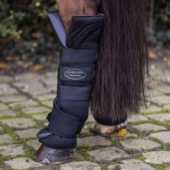 Lami-Cell Enviro Green Easy Wrap Stable Boots - Black -Tack Of The Day Store 907839 800 800