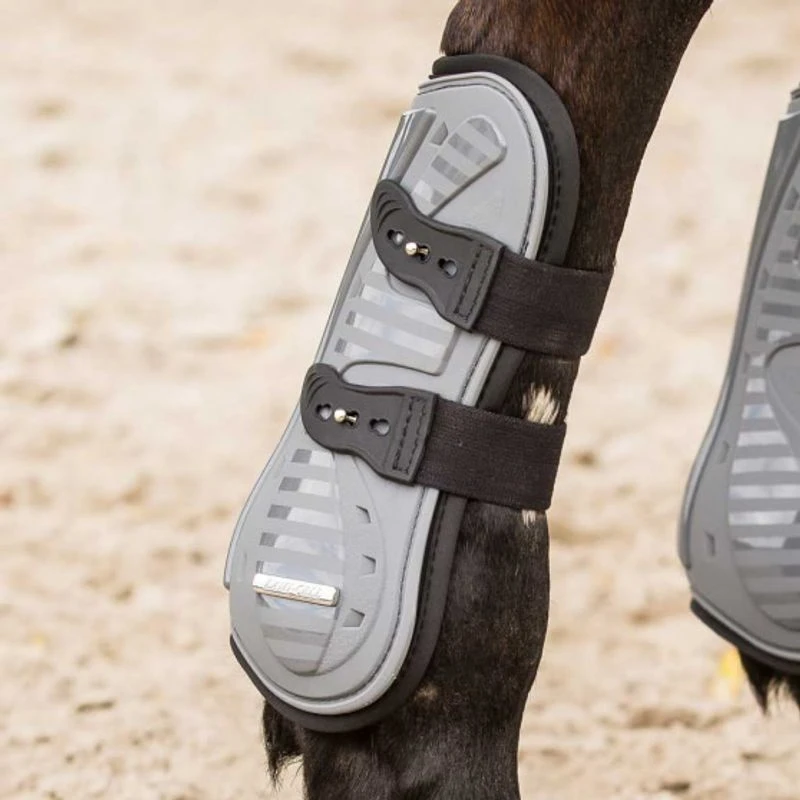 Lami-Cell Aurora Tendon And Fetlock Boot Set - Grey 2 Lami-Cell Aurora Tendon And Fetlock Boot Set - Grey - Image 2