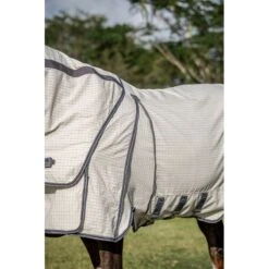 Rambo Optimo Supreme Summer Sheet - Navy Check/Thunderstorm Grey/Silver 9 Rambo Optimo Supreme Summer Sheet - Navy Check/Thunderstorm Grey/Silver -Tack Of The Day Store 909074 800 800