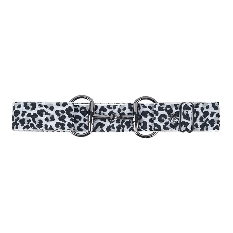 Ovation Women's Bit Buckle Belt - Brown Leopard 1 Ovation Women's Bit Buckle Belt - Brown Leopard