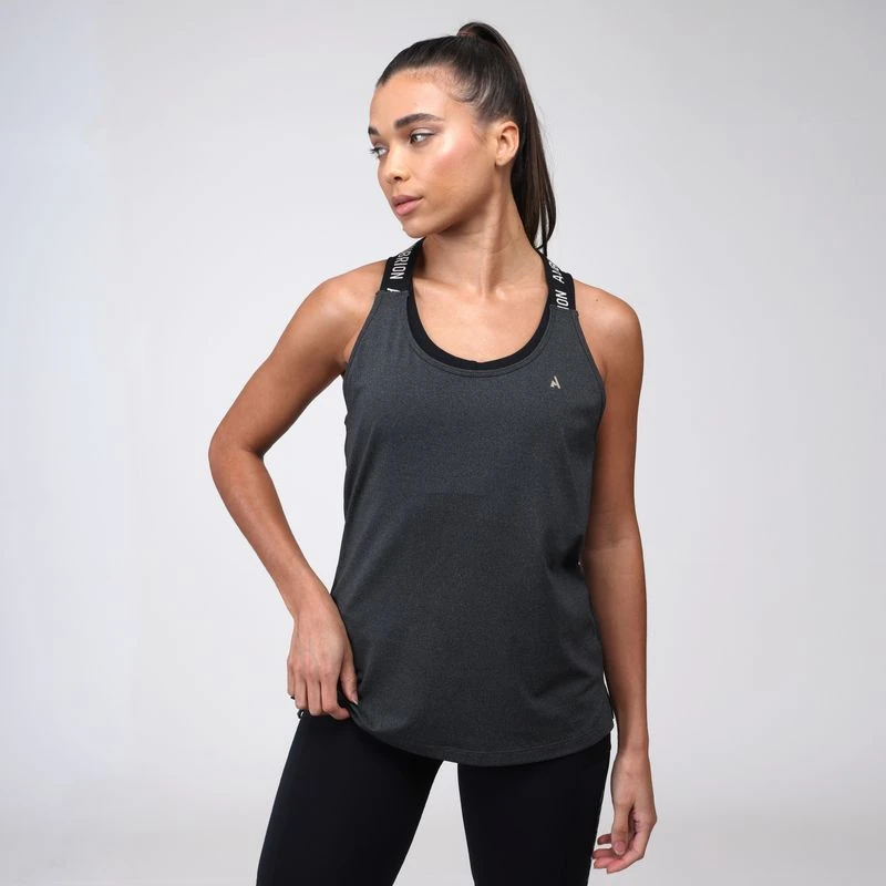 Shires Aubrion Women's React Tech Tank - Shadow 2 Shires Aubrion Women's React Tech Tank - Shadow - Image 2