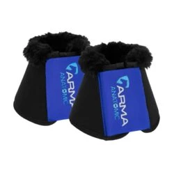 Shires ARMA SupaFleece Neoprene Over Reach Boots - Royal Blue