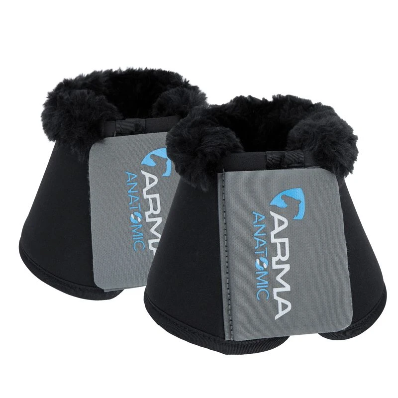 Shires ARMA SupaFleece Neoprene Over Reach Boots - Grey 1 Shires ARMA SupaFleece Neoprene Over Reach Boots - Grey