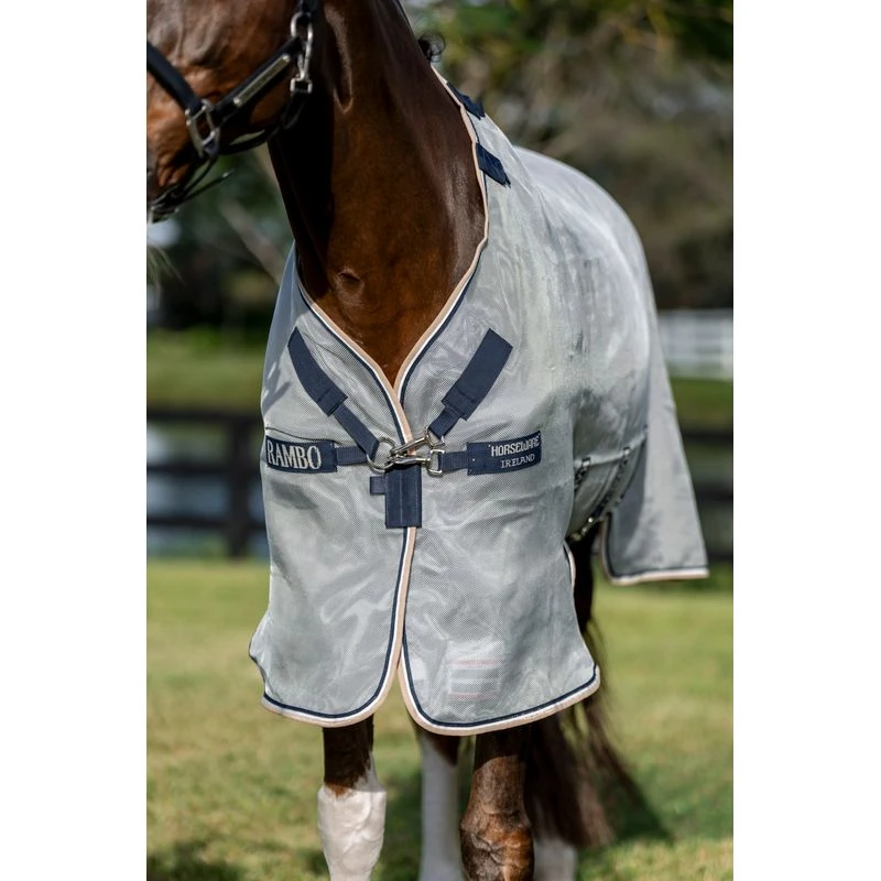 Rambo Protector - Silver/Navy/White/Beige 2 Rambo Protector - Silver/Navy/White/Beige - Image 2