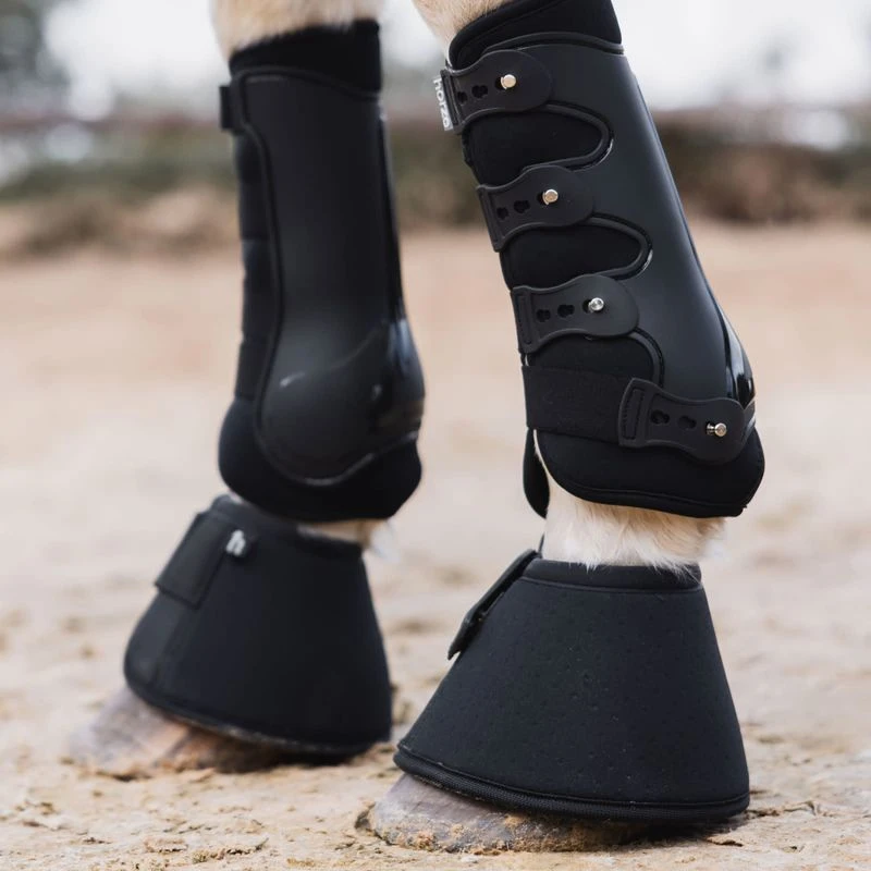 Horze Malmo Combi Tendon Boots - Black 5 Horze Malmo Combi Tendon Boots - Black - Image 5