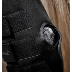 Horseware Ice Gel Hock Boots - Black/Black -Tack Of The Day Store 923265 800 800