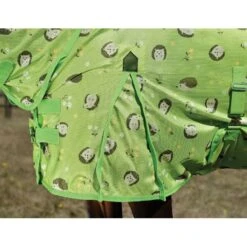 Saxon Mesh W/Gusset Belly Wrap Combo Neck - Hedgehogs & Flowers Print -Tack Of The Day Store 923751 800 800