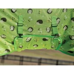 Saxon Mesh W/Gusset Belly Wrap Combo Neck - Hedgehogs & Flowers Print -Tack Of The Day Store 923752 800 800