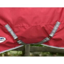 Weatherbeeta Comfitec Classic Combo Neck Lite Plus - Red/Silver/Navy -Tack Of The Day Store 924527 800 800