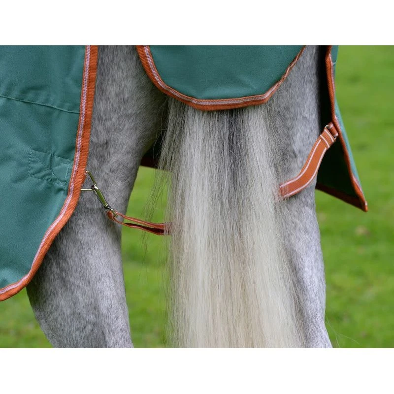 Weatherbeeta Comfitec Tyro Standard Neck Lite Plus - Green/Burnt Orange/White 5 Weatherbeeta Comfitec Tyro Standard Neck Lite Plus - Green/Burnt Orange/White - Image 5