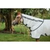 Amigo Bug Rug Stock Horse Hood - Silver/Black