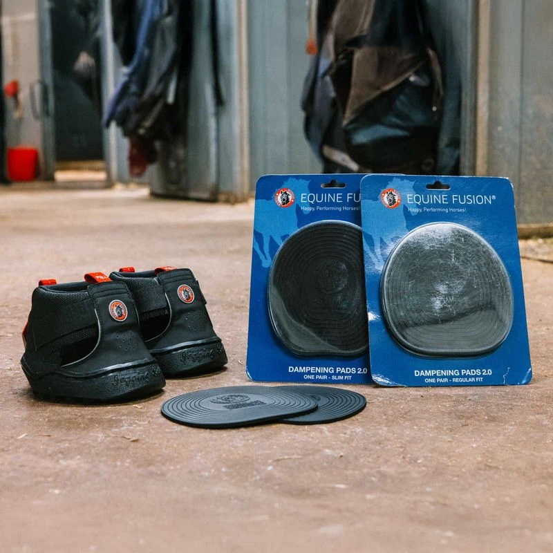 Equine Fusion Dampening Pad 2.0 - Black 3 Equine Fusion Dampening Pad 2.0 - Black - Image 3
