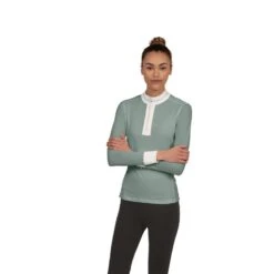 Chestnut Bay Women's SkyCool Long Sleeve Show Shirt - Sage