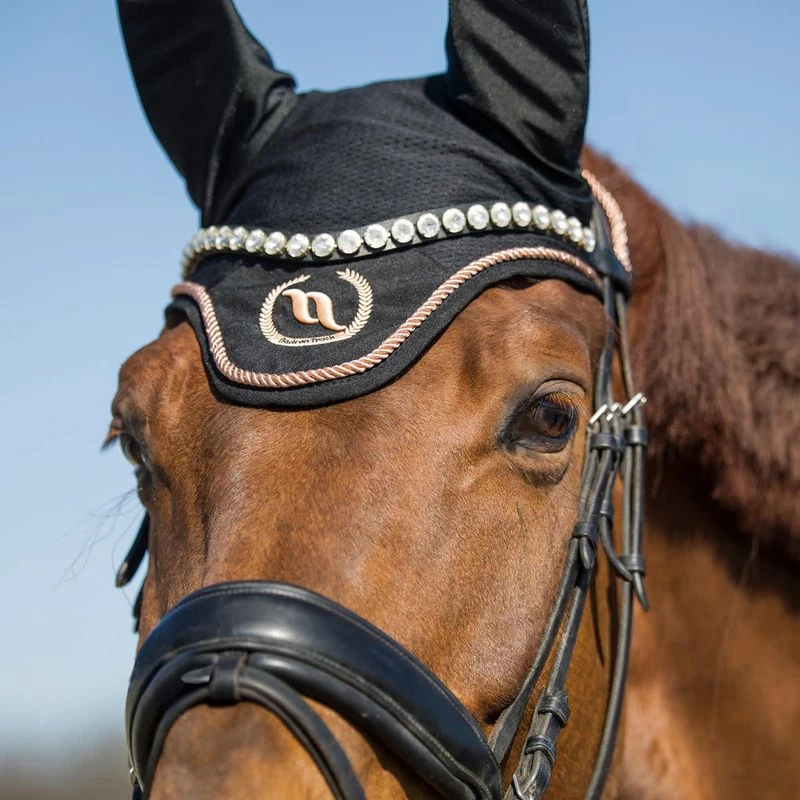 Back On Track Haze Collection Ear Bonnet - Black Rose 2 Back On Track Haze Collection Ear Bonnet - Black Rose - Image 2