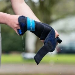 Back On Track Cool On Track Quick Wraps Pair - Black/Blue -Tack Of The Day Store 936651 800 800