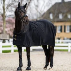 Back On Track Deep Nights Fleece Blanket - Black -Tack Of The Day Store 937089 800 800