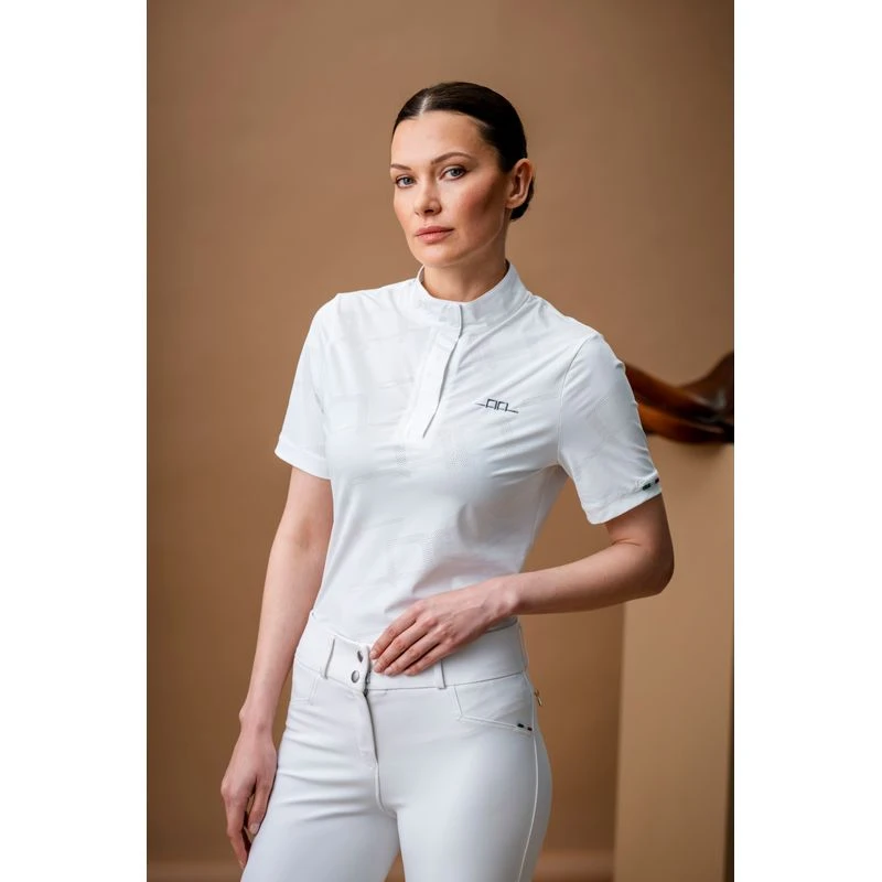 Alessandro Albanese Women's Elena Short Sleeve Show Shirt - White 1 Alessandro Albanese Women's Elena Short Sleeve Show Shirt - White