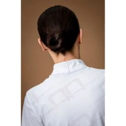 Alessandro Albanese Women's Elena Short Sleeve Show Shirt - White 5 Alessandro Albanese Women's Elena Short Sleeve Show Shirt - White -Tack Of The Day Store 939249 800 800