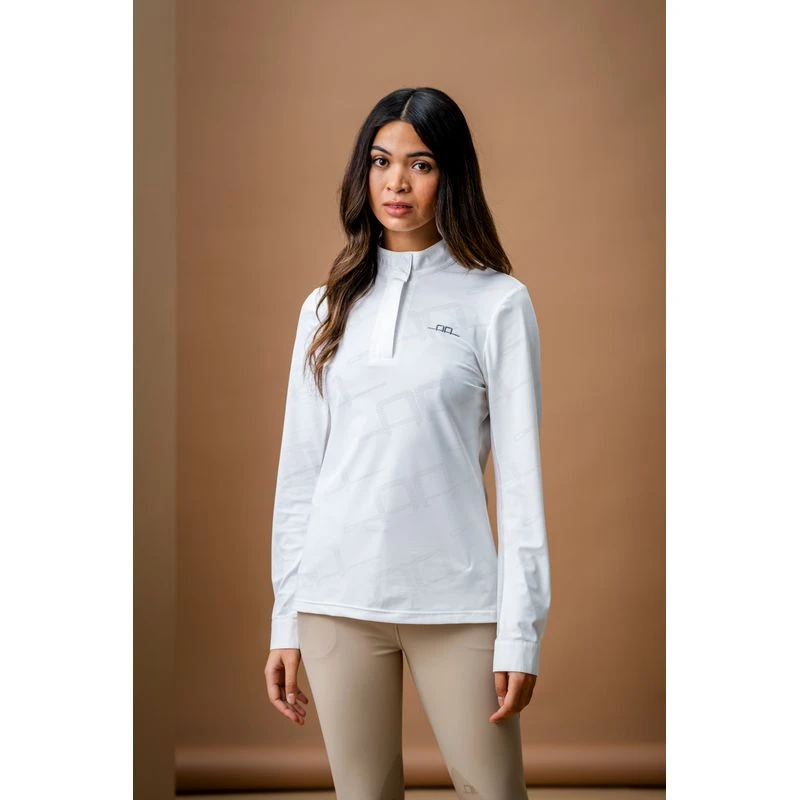 Alessandro Albanese Women's Elena Long Sleeve Show Shirt - White 4 Alessandro Albanese Women's Elena Long Sleeve Show Shirt - White - Image 4