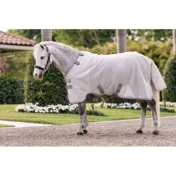 Amigo Pony Bug Rug - Silver/Titanium Grey/Silver