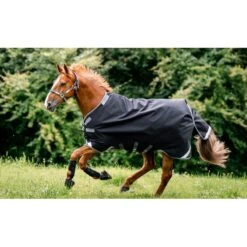 Rambo 1680D Turnout 50g - Black/Thunderstorm Grey/Silver