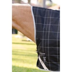 Rhino Wug Pony Turnout 250g VL - Black/Grey/White/Gray -Tack Of The Day Store 948080 800 800