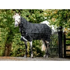 Rhino Plus Pony Turnout Bundle (0g + 200g) - Black Check/Black/White