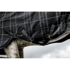 Rhino Plus Pony Turnout Bundle (0g + 200g) - Black Check/Black/White 8 Rhino Plus Pony Turnout Bundle (0g + 200g) - Black Check/Black/White -Tack Of The Day Store 953140 800 800