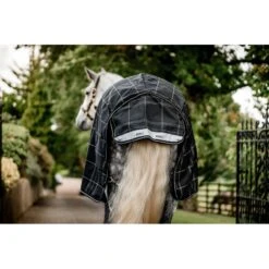 Rhino Plus Pony Turnout Bundle (0g + 200g) - Black Check/Black/White 9 Rhino Plus Pony Turnout Bundle (0g + 200g) - Black Check/Black/White -Tack Of The Day Store 953141 800 800