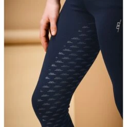 Alessandro Albanese Kids' Bina Full Seat Tights - Navy -Tack Of The Day Store 953362 800 800