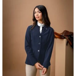 Alessandro Albanese Women's Platinum Motion Flex Pro Jacket - Navy