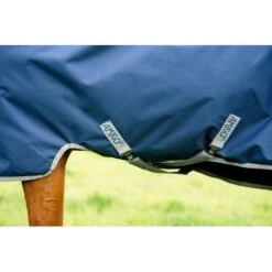 Amigo Ripstop 900D Turnout 100g - Navy/Titanium Grey -Tack Of The Day Store 954307 800 800