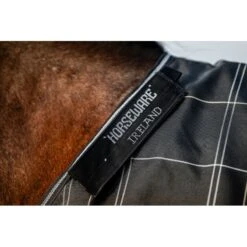Rhino Plus Turnout Bundle (0g + 200g) - Black Check/Black/White -Tack Of The Day Store 954435 800 800