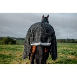 Rhino Plus Turnout Bundle (0g + 200g) - Black Check/Black/White -Tack Of The Day Store 954438 800 800