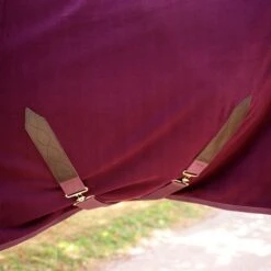 Shires Deluxe Fleece Rug - Black Cherry -Tack Of The Day Store 957567 800 800