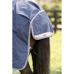 Rhino Pony Turnout 250g VL - Navy/Titanium Grey/Classic Blue -Tack Of The Day Store 957967 800 800