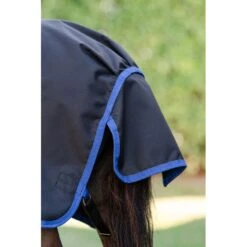 Amigo Ripstop 900D Plus Petite Turnout 200g - Black/Classic Blue 9 Amigo Ripstop 900D Plus Petite Turnout 200g - Black/Classic Blue -Tack Of The Day Store 958915 800 800