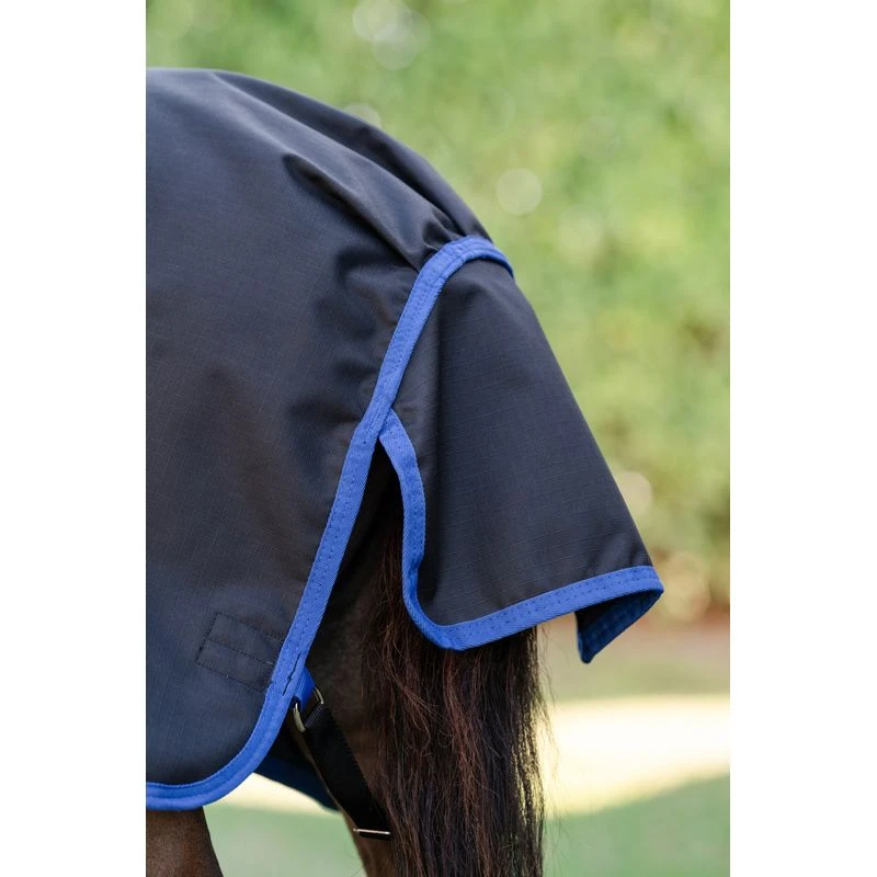 Amigo Ripstop 900D Plus Petite Turnout 200g - Black/Classic Blue 5 Amigo Ripstop 900D Plus Petite Turnout 200g - Black/Classic Blue - Image 5