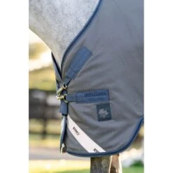 Rhino HexStop Plus Pony Turnout 100g - Grey/Indigo/Navy -Tack Of The Day Store 959172 800 800