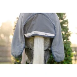 Rhino HexStop Plus Pony Turnout 100g - Grey/Indigo/Navy -Tack Of The Day Store 959174 800 800
